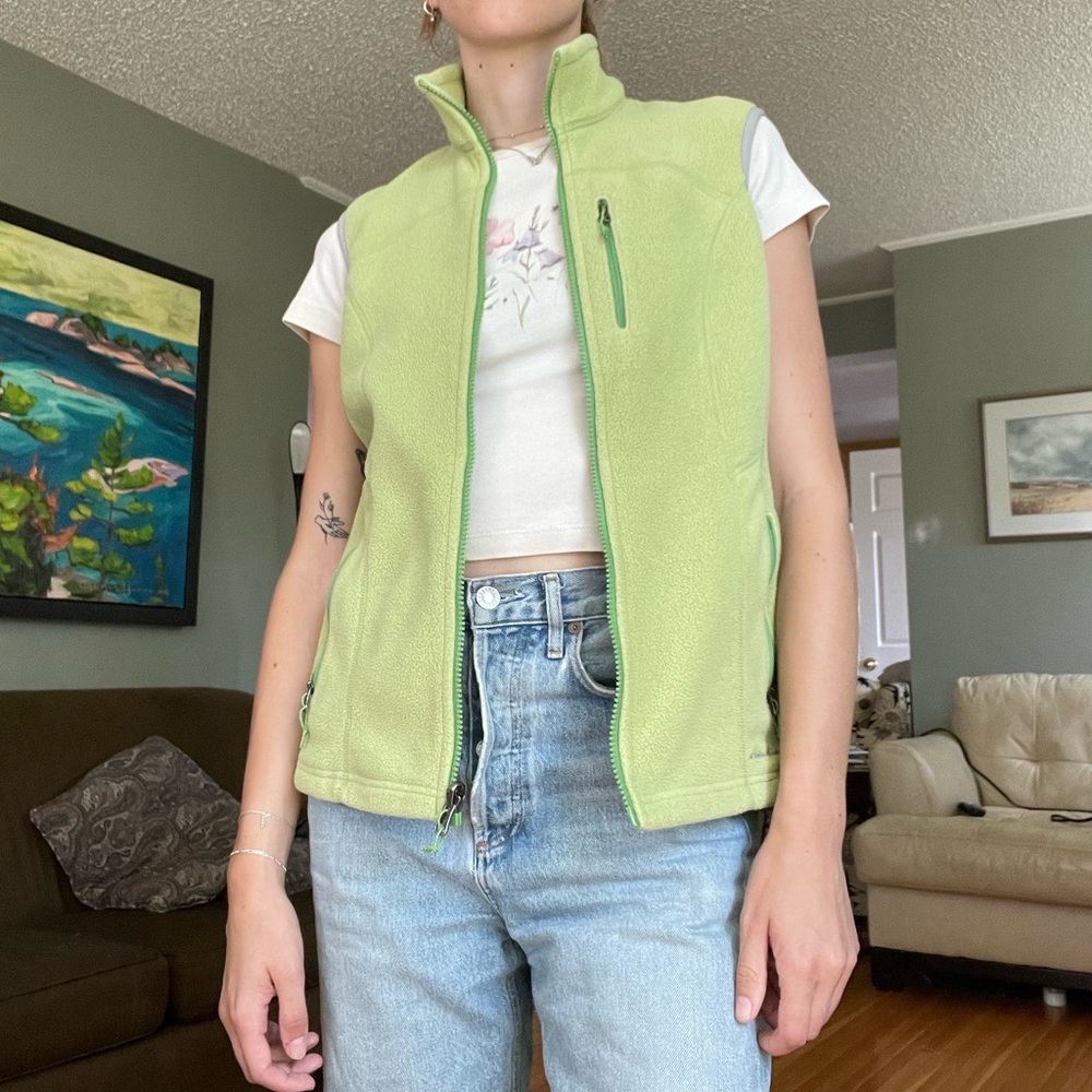 Eddie Bauer fleece vest